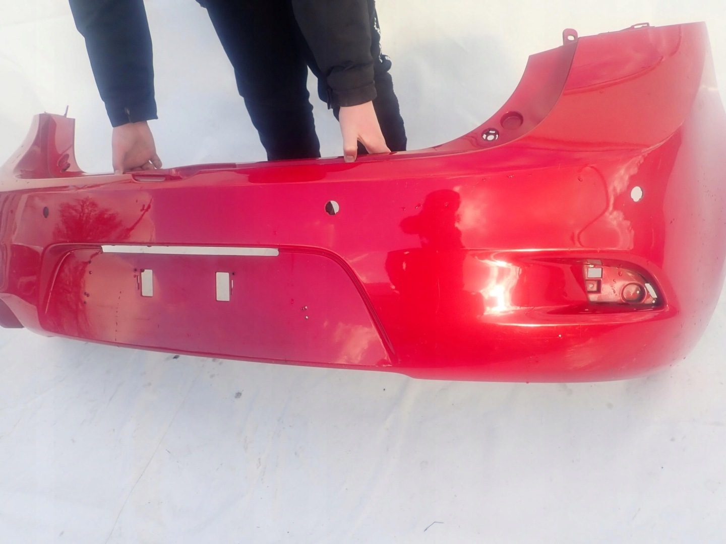 MAZDA 3 II HB LIFT 11-13 bumper rear part rear PDC