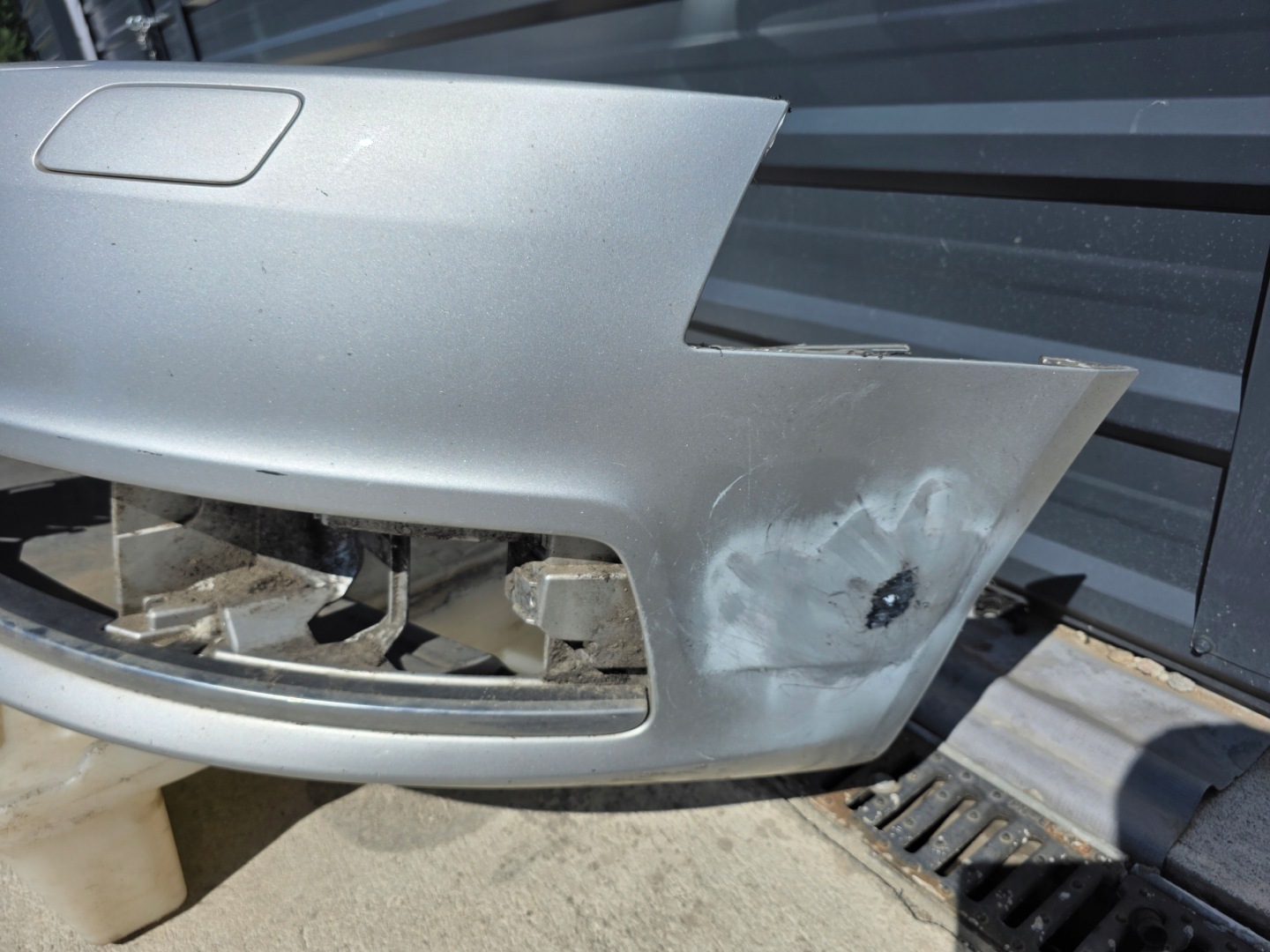 bumper front AUDI A6 C6 LIFT LX7W 2008-2011