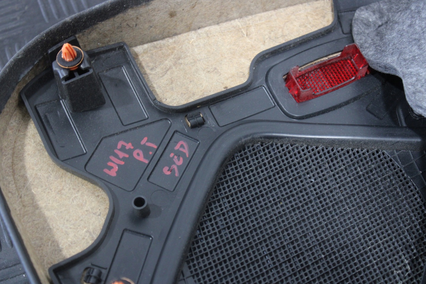 upholstery side door right rear part CLA W117 AMG A45