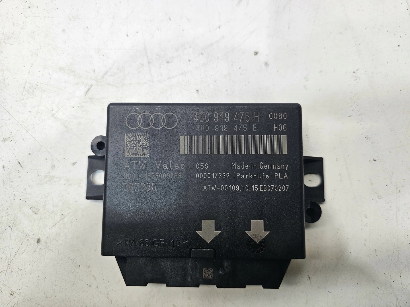 control unit PDC PARKTRONIK AUDI A6 C7 A7 4H0919475H