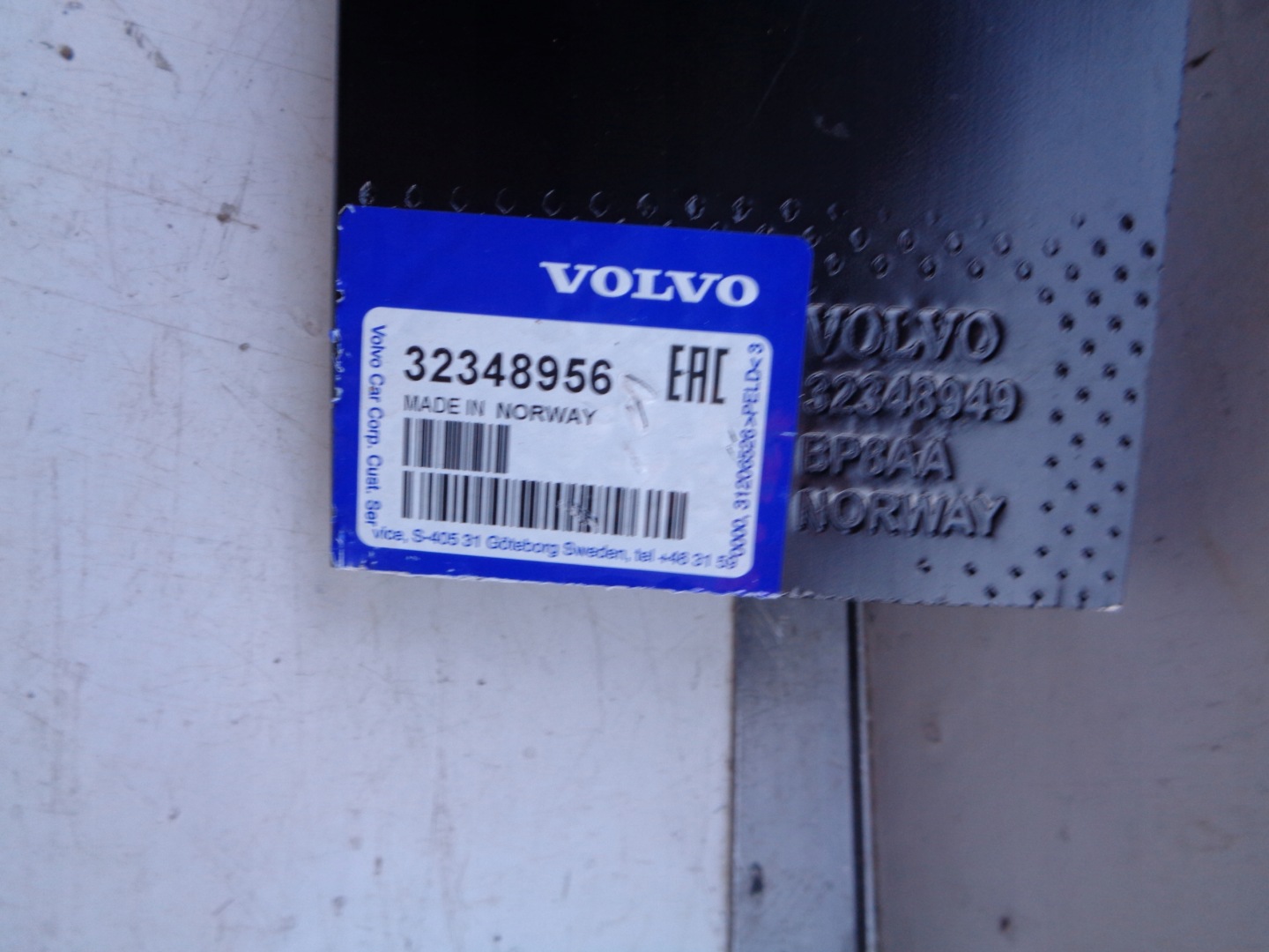 new pillar bumper support front VOLVO V90 S90 16
