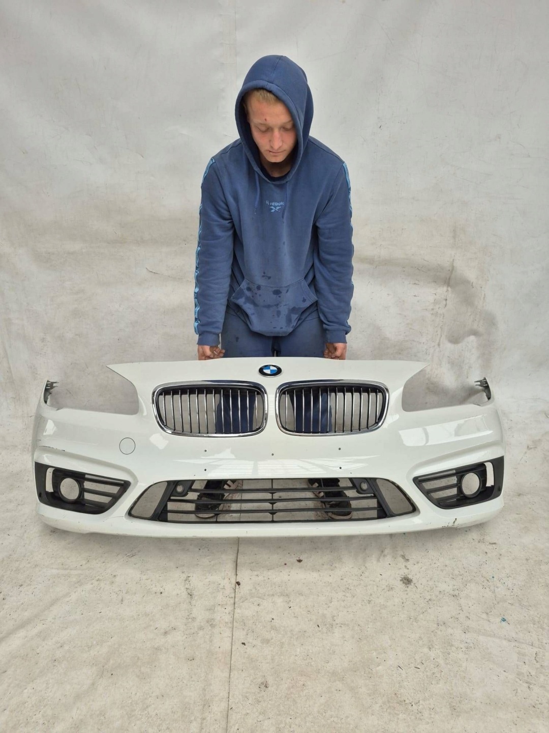BMW 2 F45 F46 14- bumper front front PDC