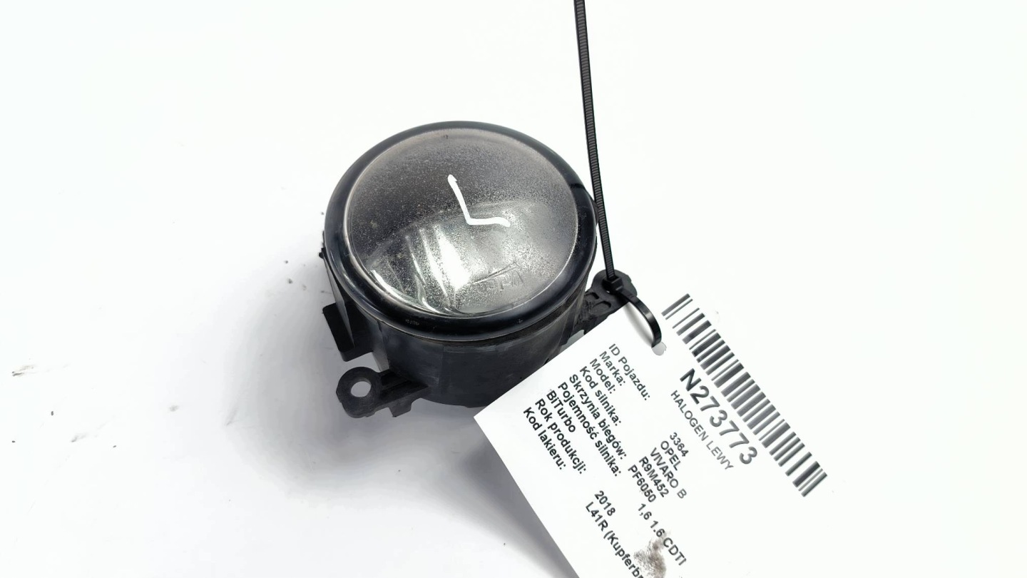 fog light left 261558707R OPEL VIVARO B