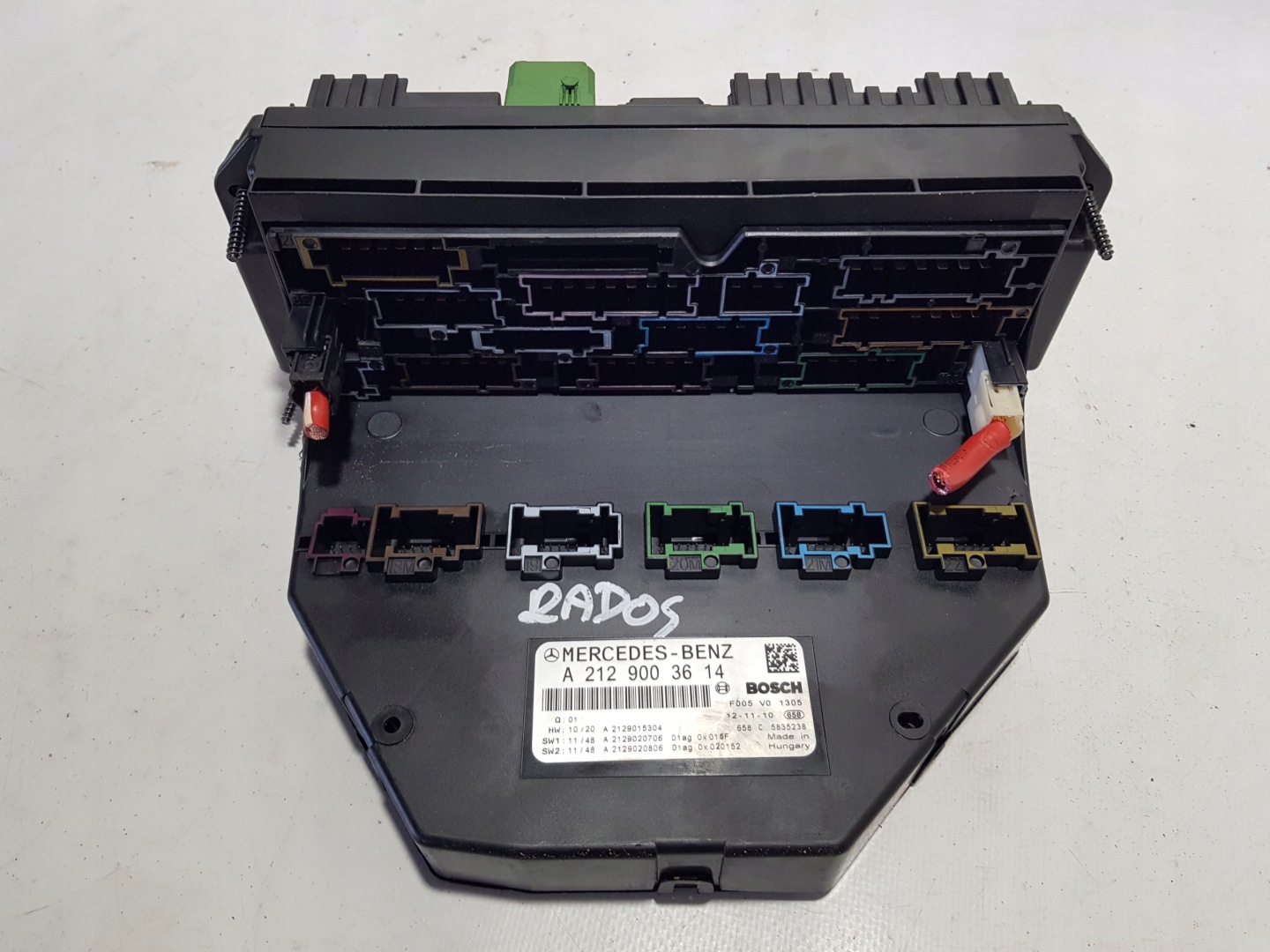 MERCEDES W207 W212 module control unit SAM 2129003614