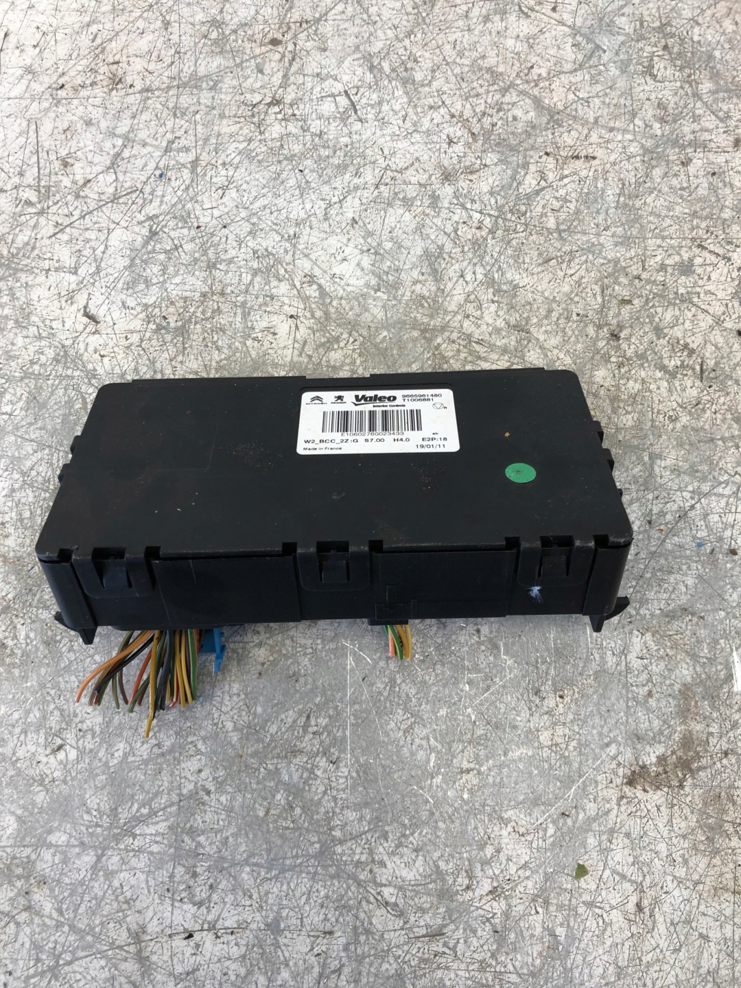 Module Bloc de chauffage complet PEUGEOT 508 9665961480