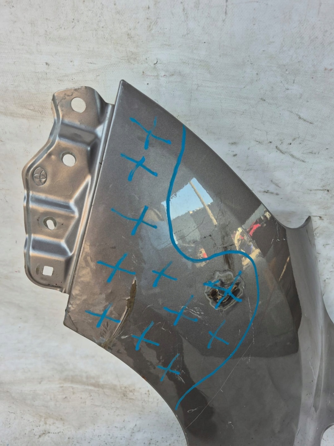TOYOTA VERSO LIFT 13- fender left front front