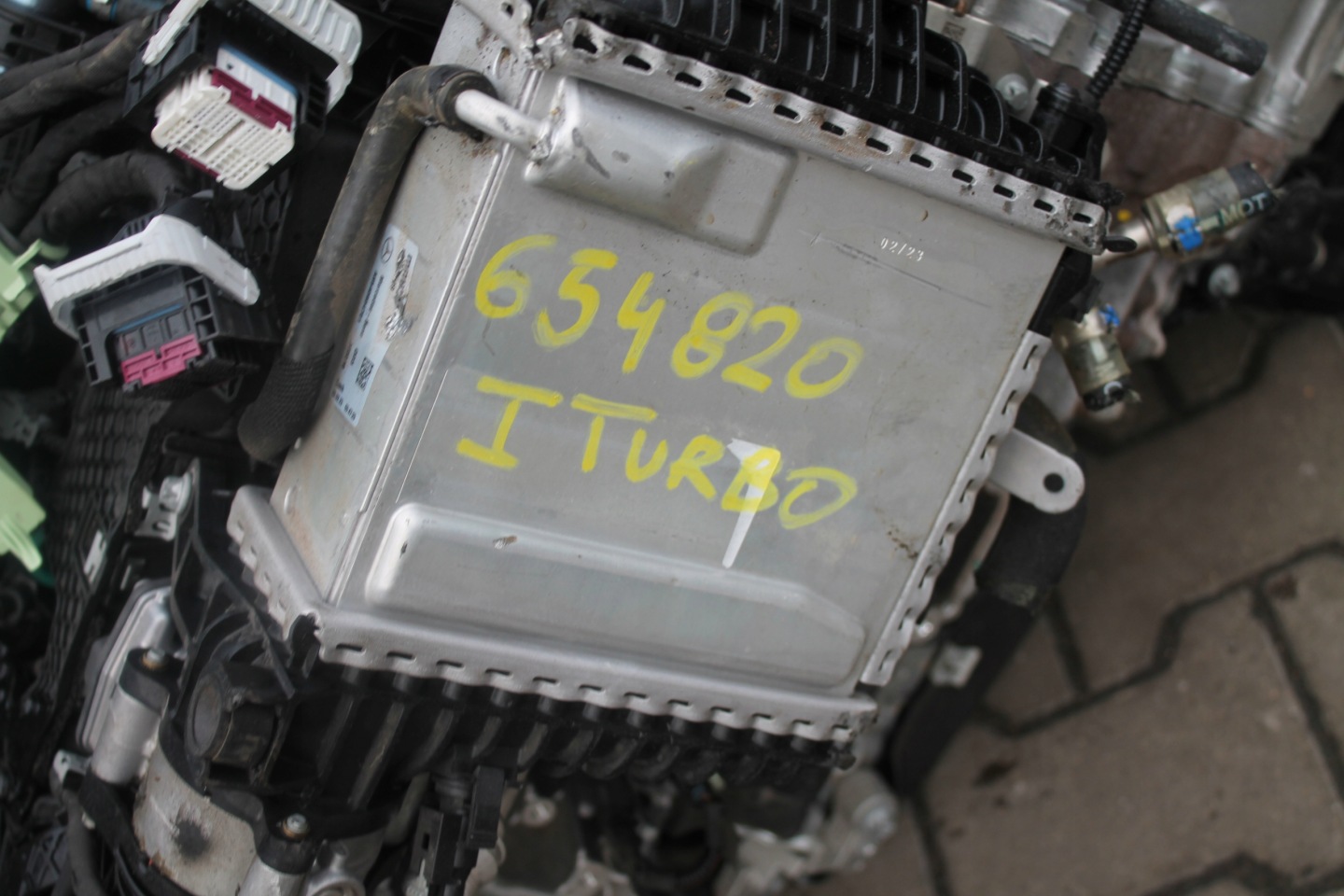 engine complete MERCEDES GLC GLE GLS C KLASA 654820 4TYS KM JEDNO TURBO