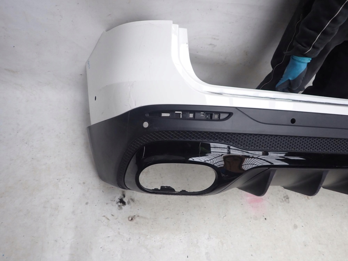 MERCEDES GLB X247 AMG 19-> bumper rear part rear 6XPDC