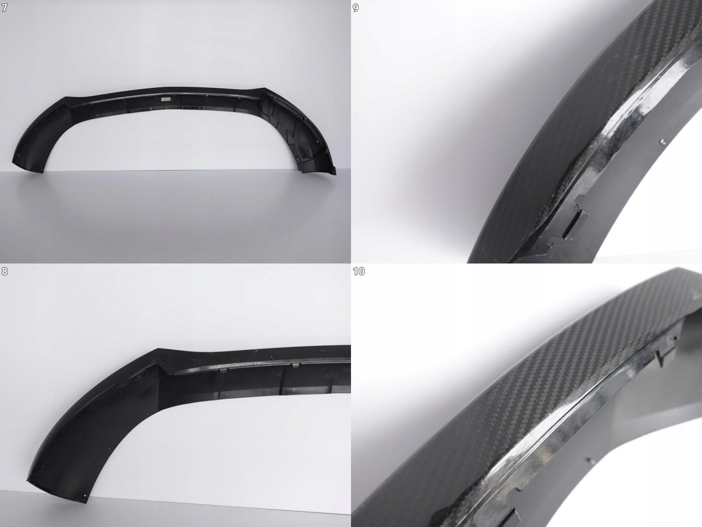 MERCEDES GLA X156 45 AMG SPOILER CARBON W bumper