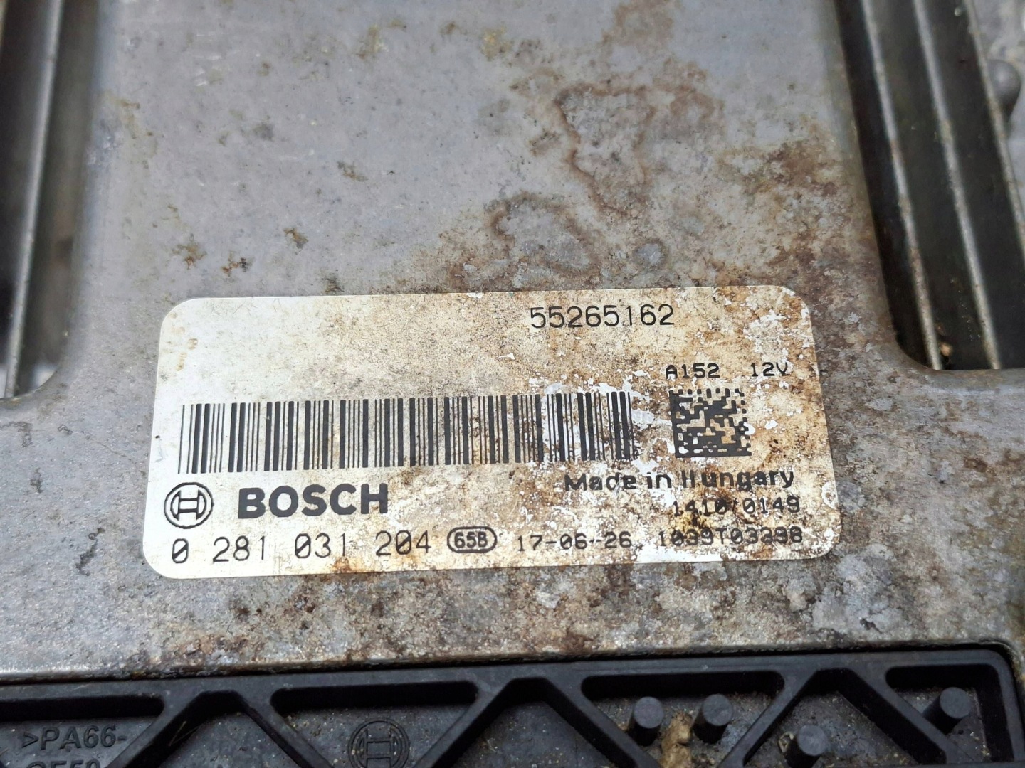 computer control unit of the engine JEEP RENEGADE 500X 14- 2.0 M-JET 55265162