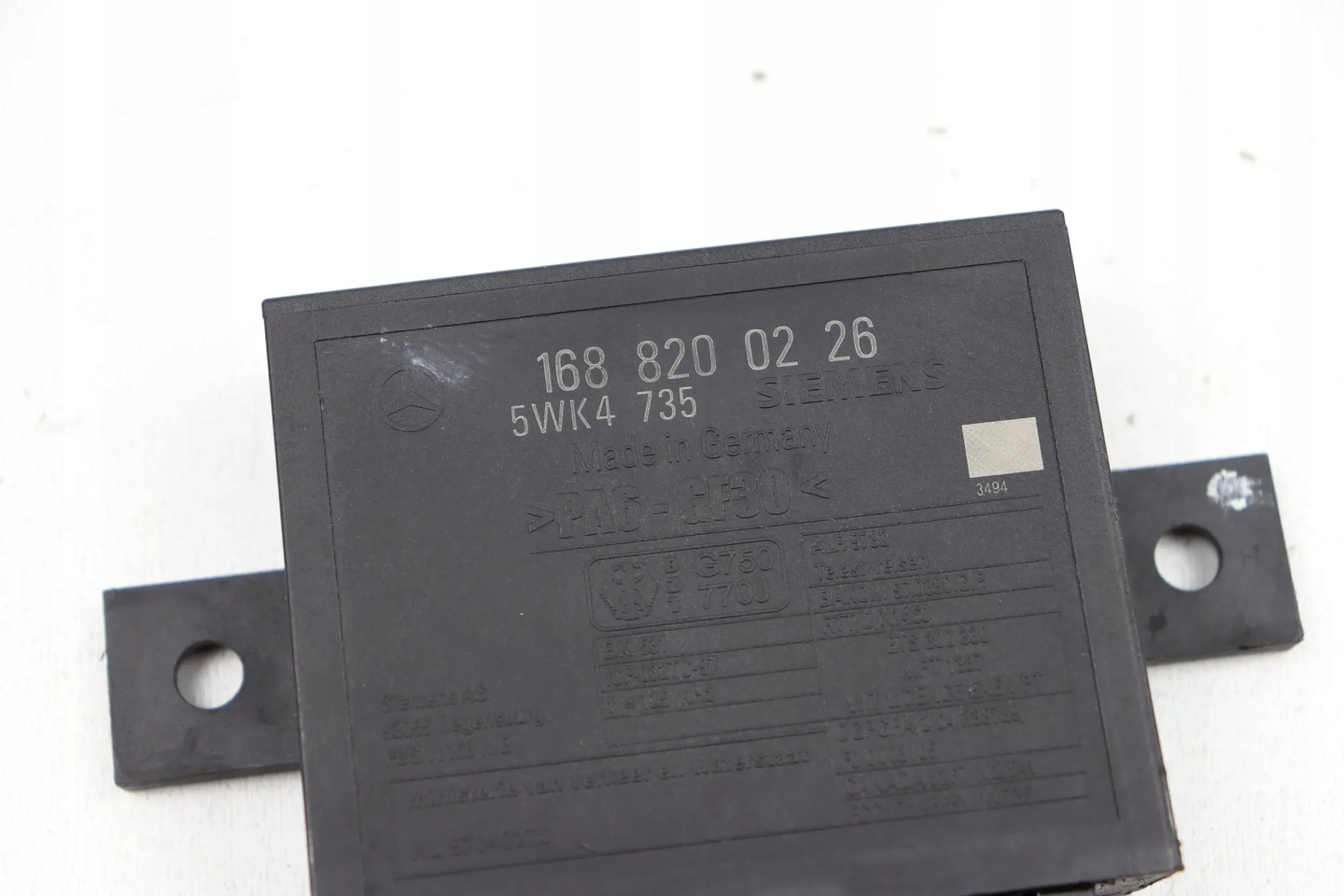 MERCEDES W168 A-KLASA control unit module IMMOBILIZERA 1688200226