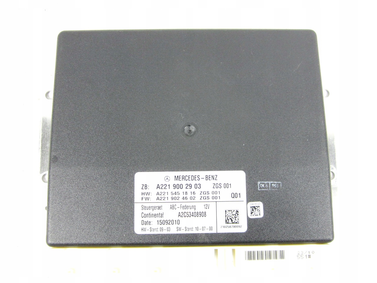 module control unit springing ABC Mercedes W221 Lift