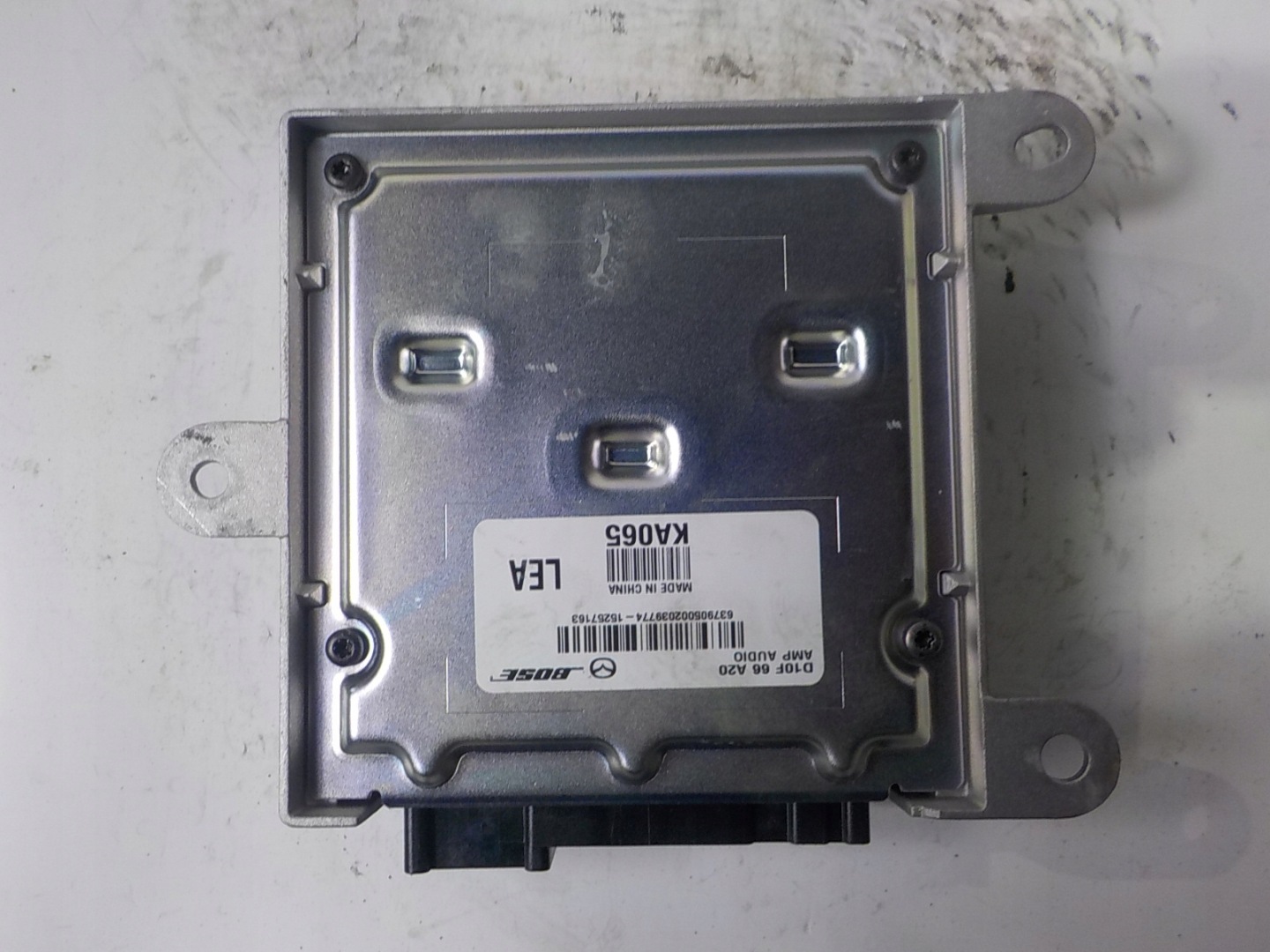 MAZDA CX-3 amplifier RADIA BOSE D10F66A20 KA065 LEA