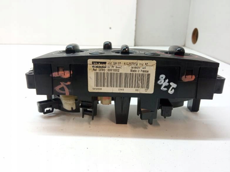 PANEL air conditioning devices Peugeot 207 and (2006-2012)