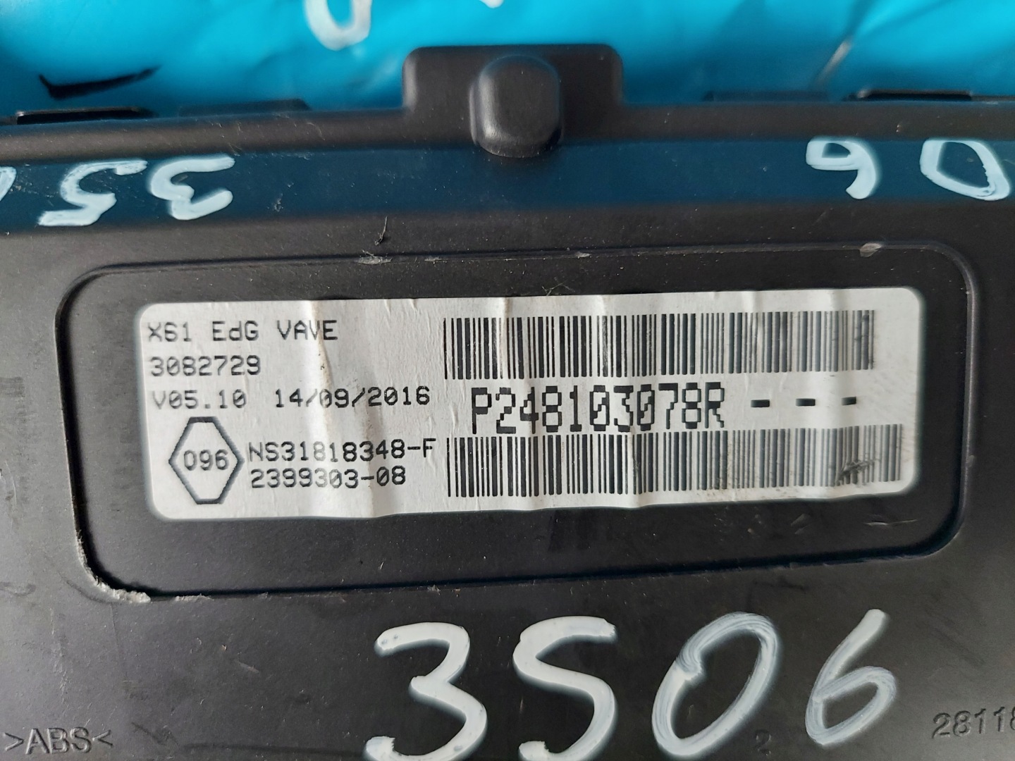 dials clock KANGOO III 1.5 DC P248103078R