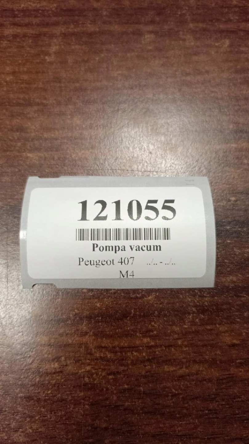 PEUGEOT 407 2.0 HDI Pompa VACUM D1651A