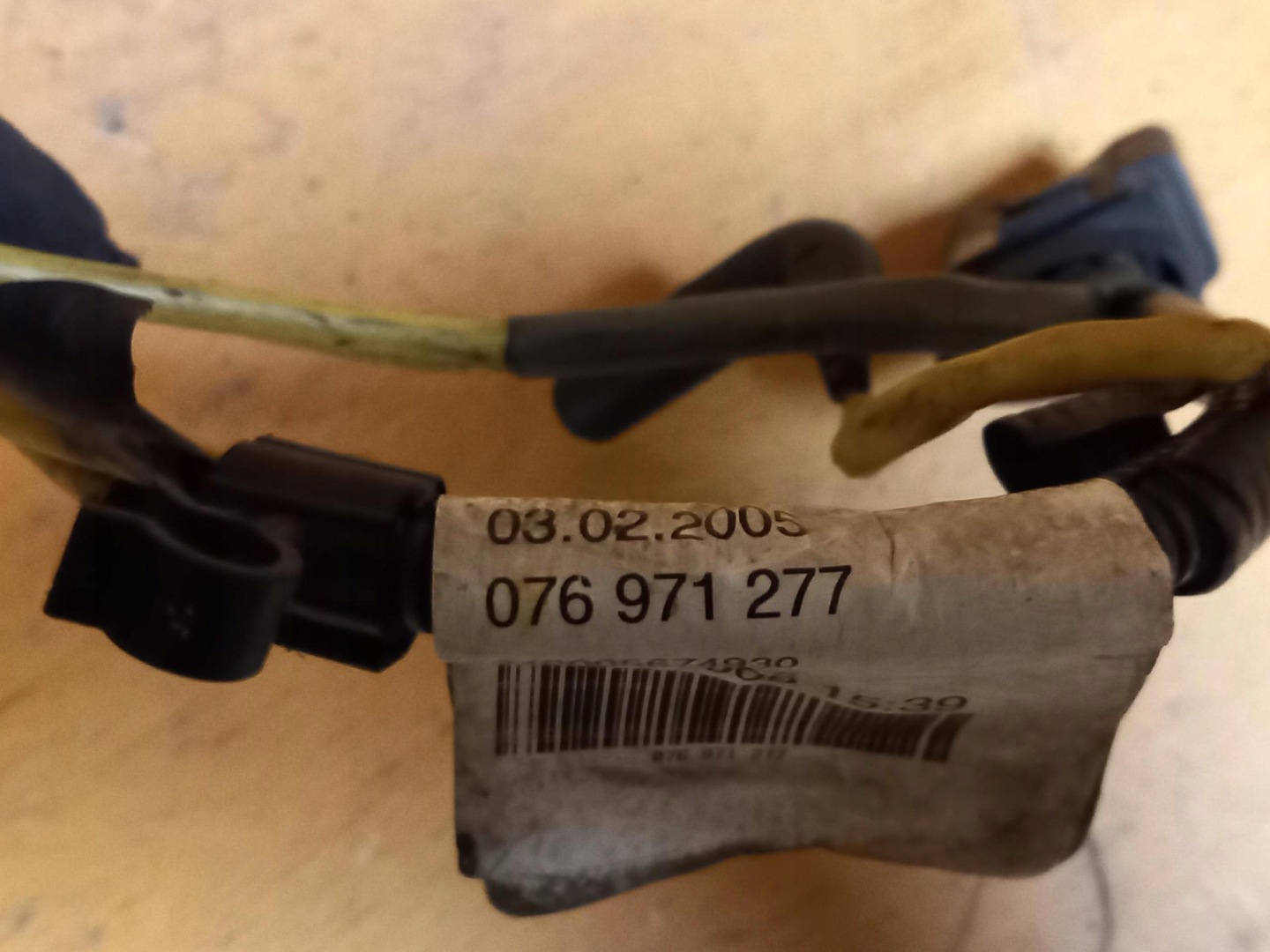bundle wiring plugs ZAROWYCH VOLKSWAGEN CRAFTER 2.5 TDI 076971277