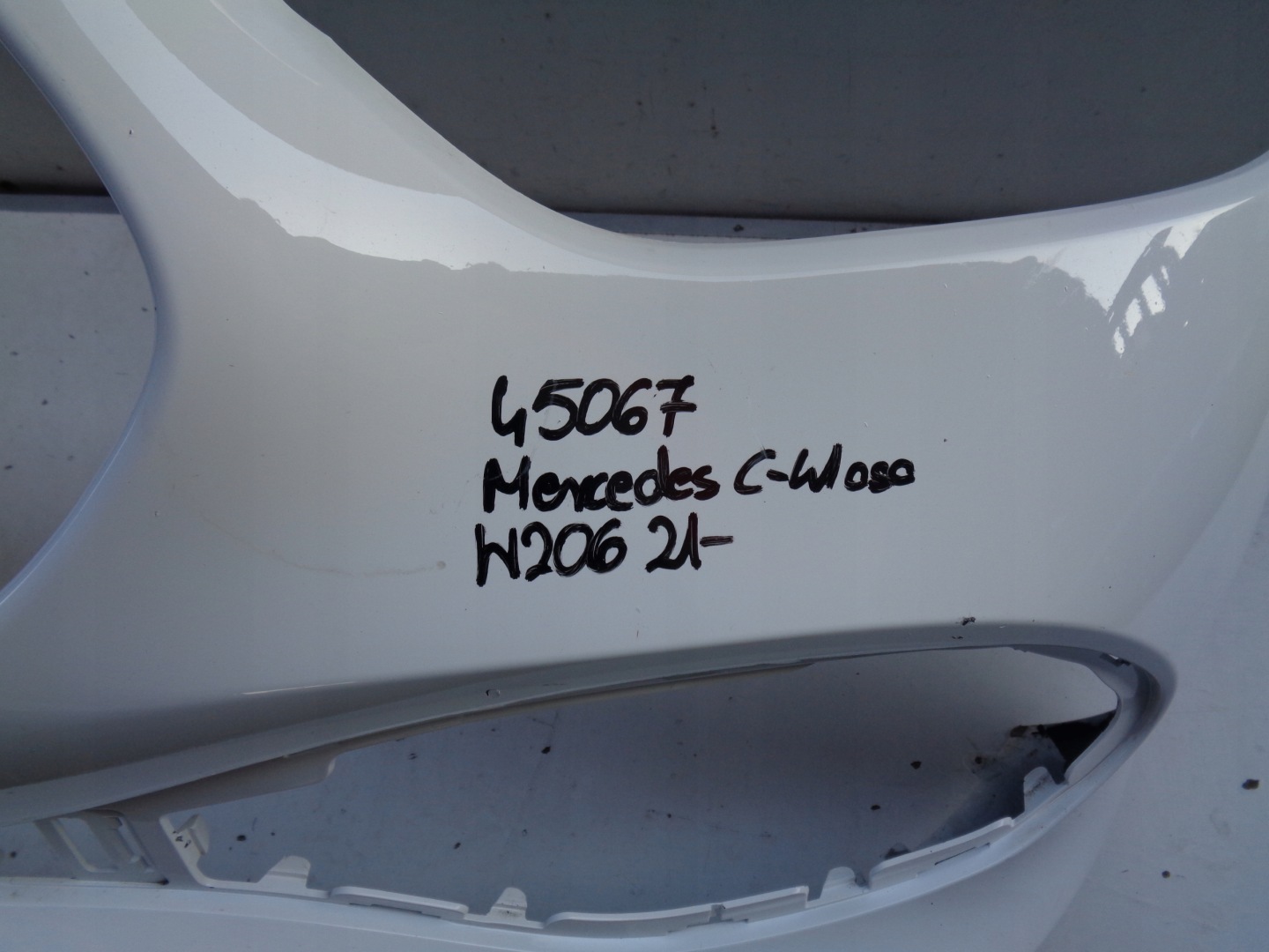 front bumper MERCEDES C-KLASA W206 21- NR 45067