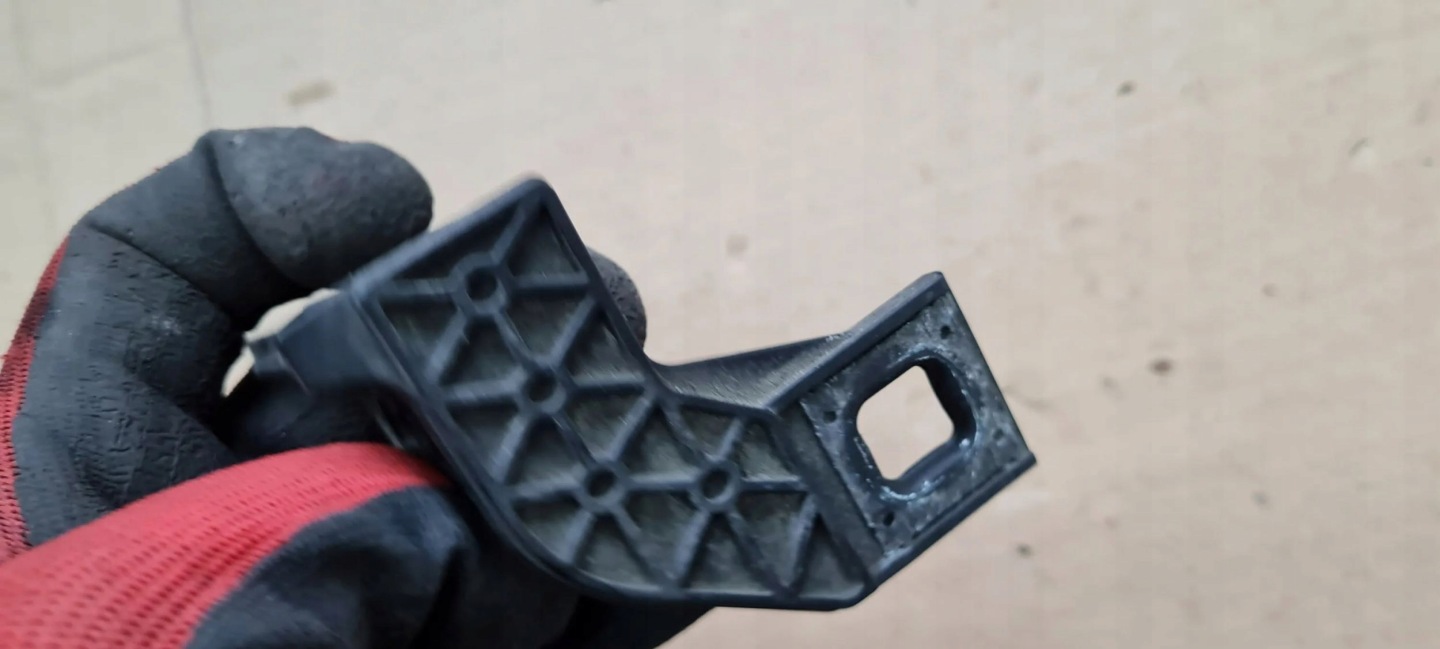 A7 4G bracket holder supports lights left front