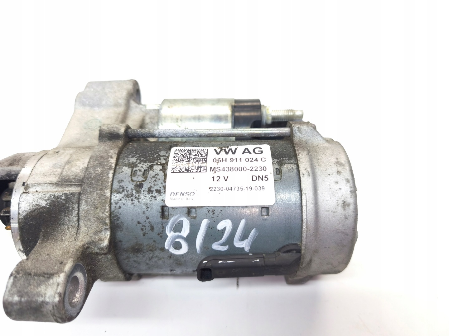 starter AUDI A4 B9 A5 8W 1.8 2.0 TFSI 06H911024C 8/24