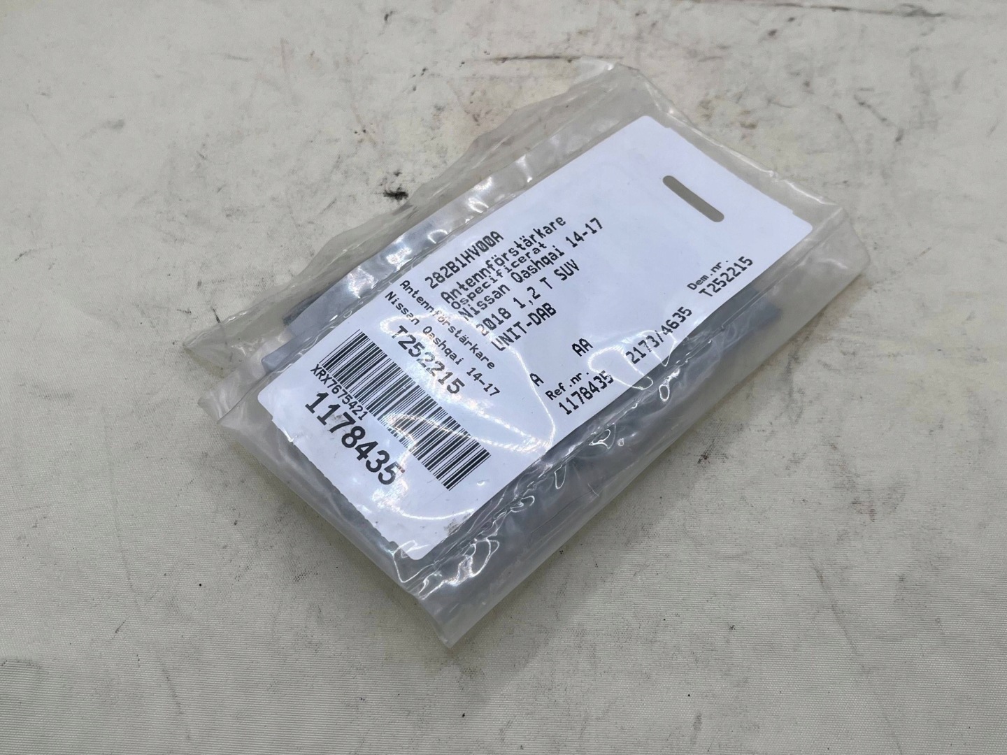 modulo AMPLIFICATORE ANTENY NISSAN QASHQAI II 282B1HV00A !J