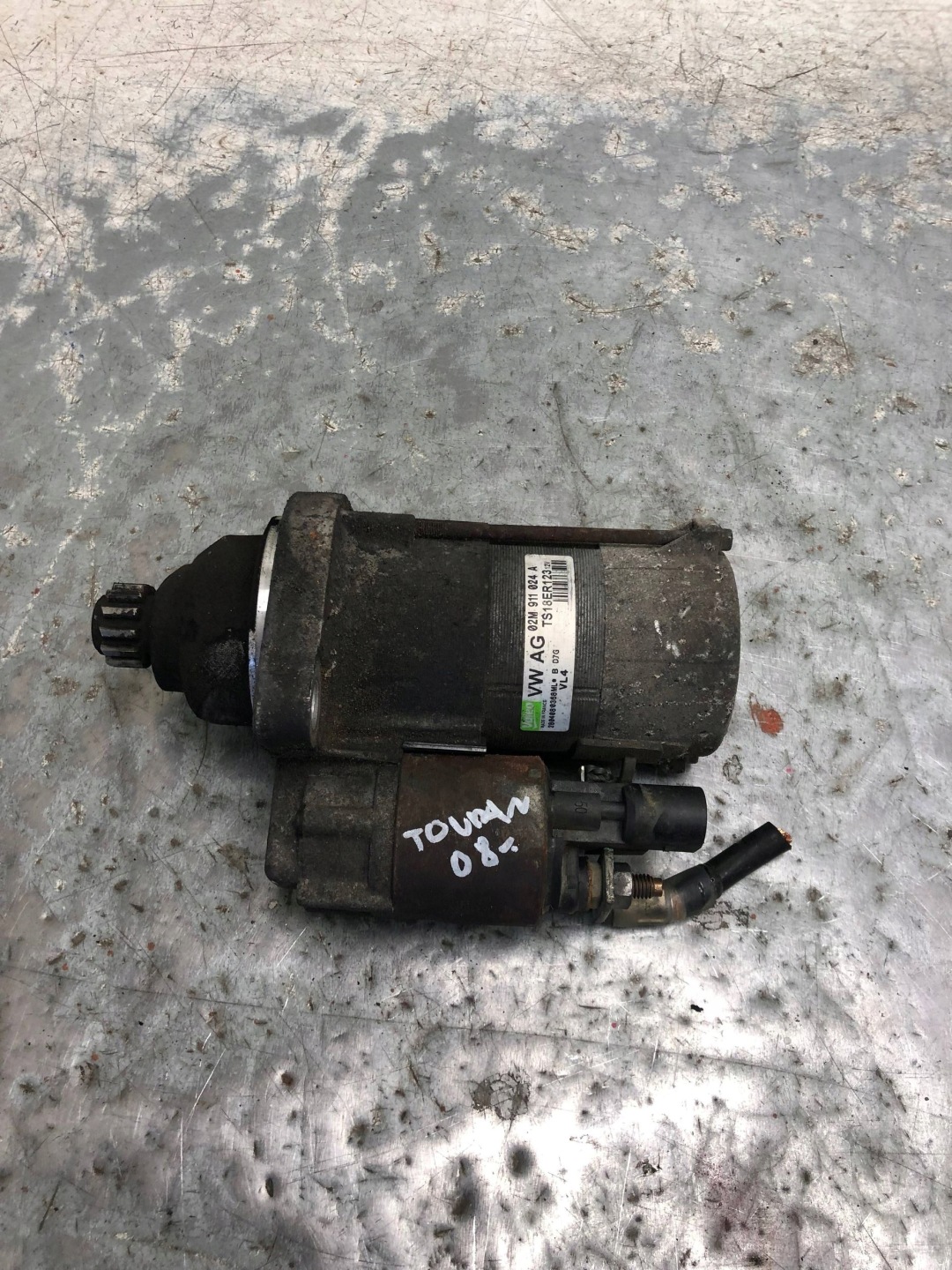 startér VW TOURAN a 02M911024A