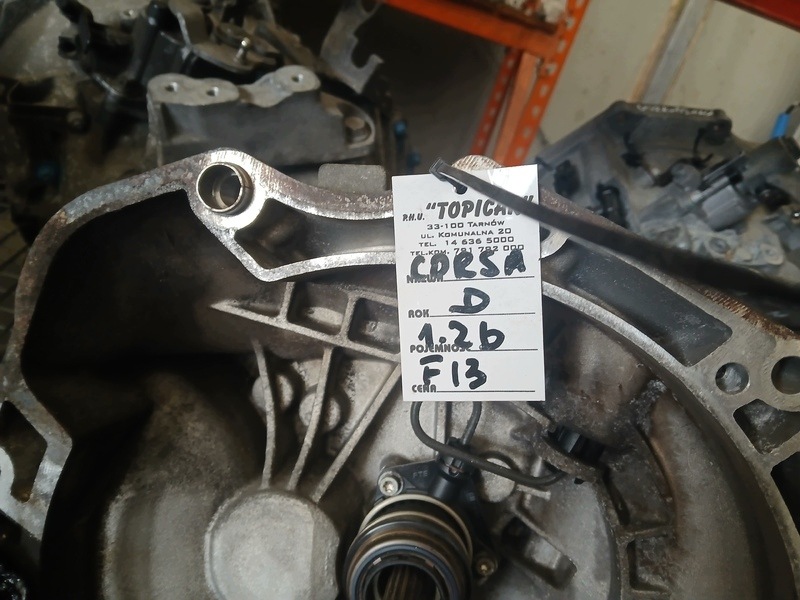 gearbox, OPEL CORSA D 1.2B F13 90DNI GWARANCJI