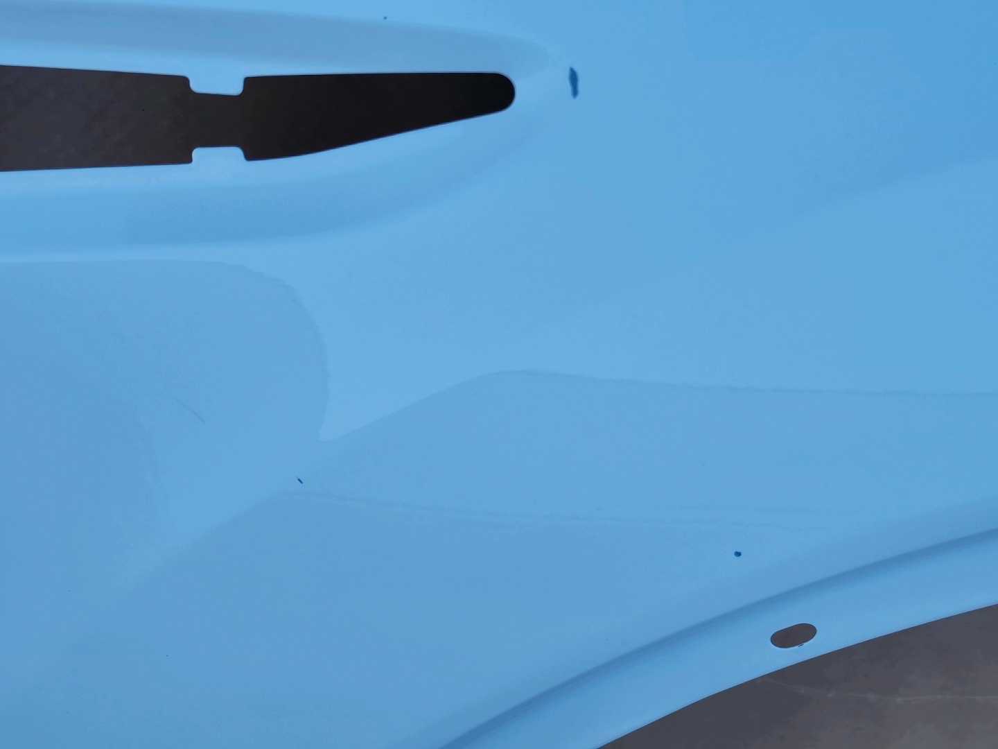 FORD KUGA MK2 LIFT 2016-2019 fender right front BIALA PERLA