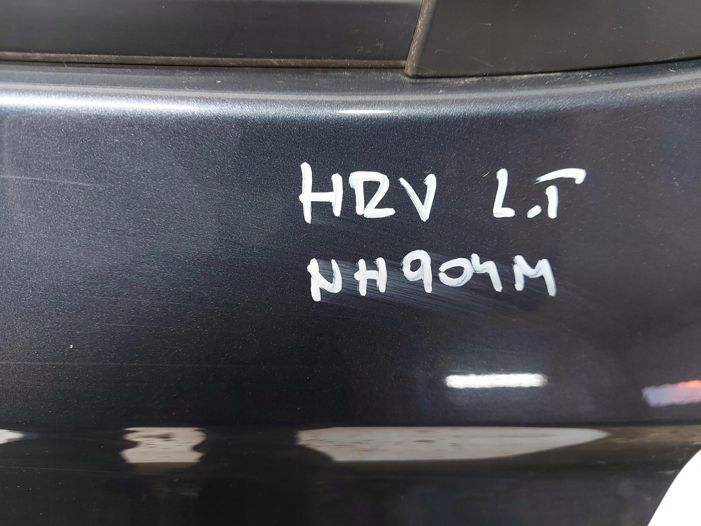 Honda HR-V III eHEV, 2022r Tür links heck grau NH904M