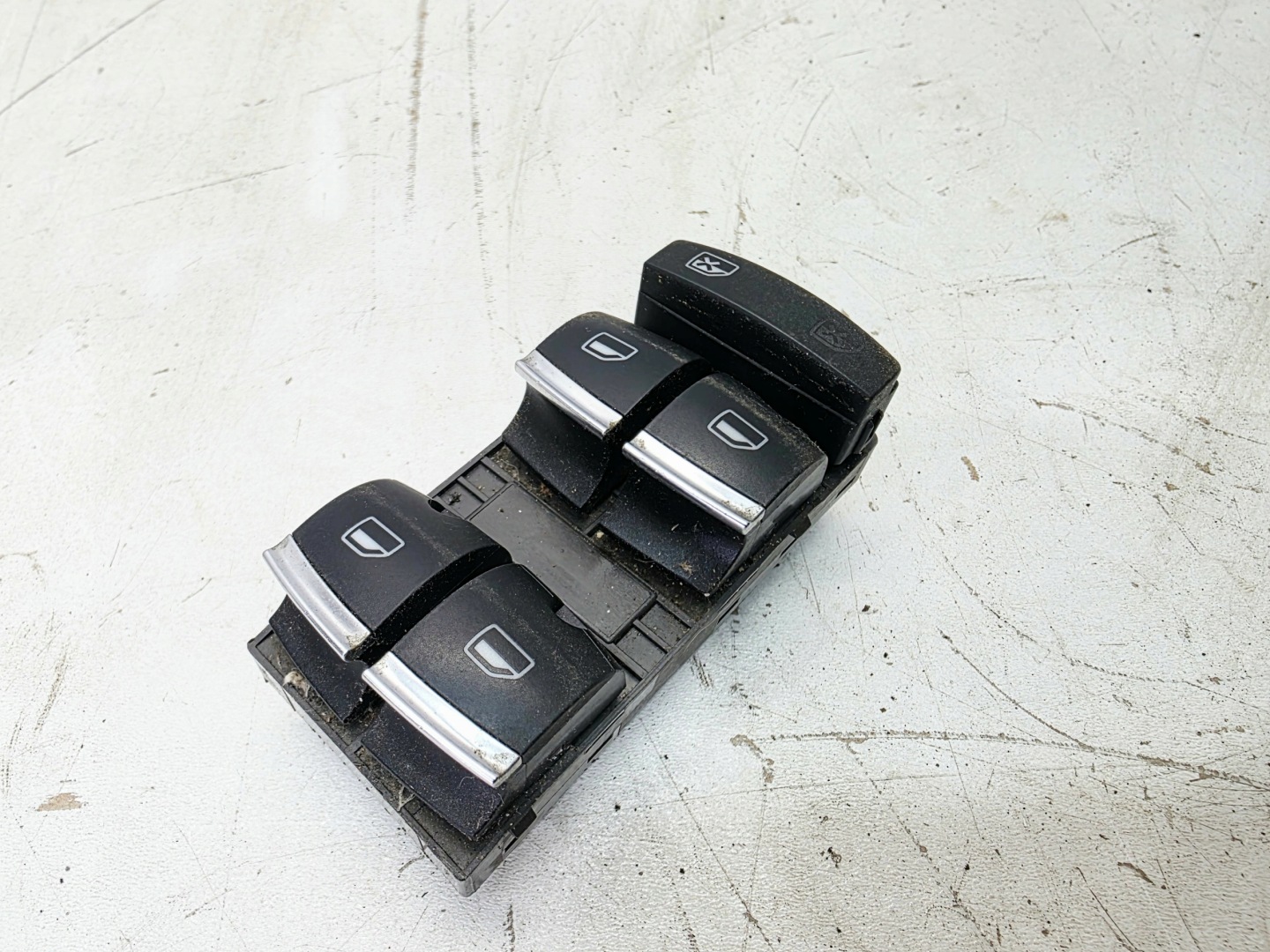 switch window control switch CHROM AUDI A3 8P A6 C6 Q7 4L 4F0959851H