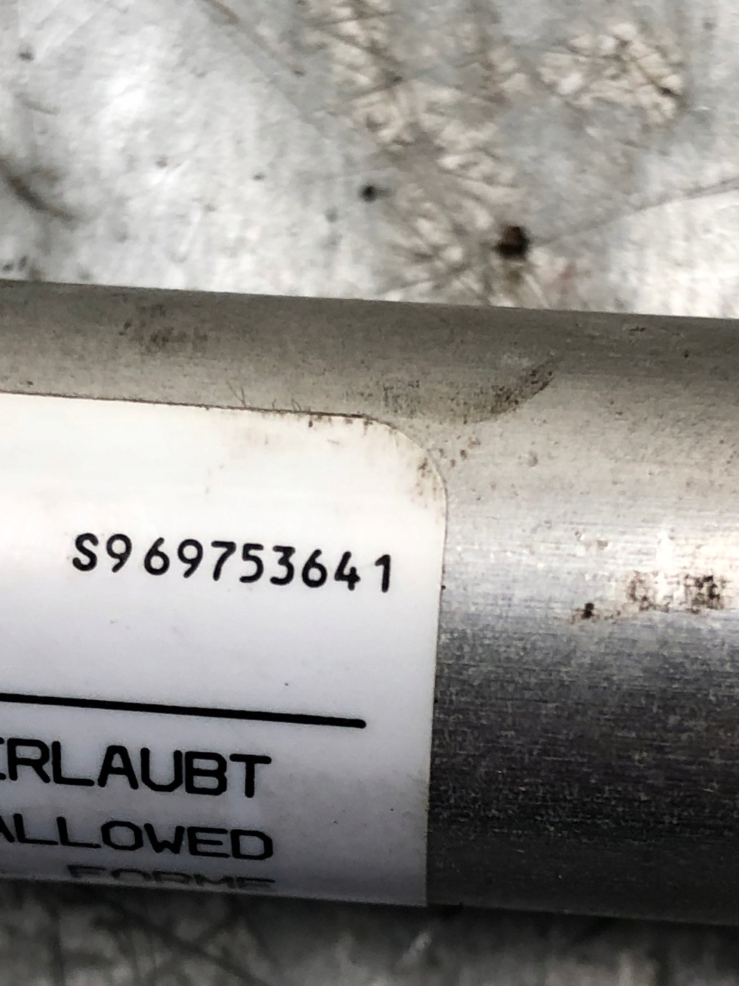Gurten Spanner rechts heck BMW E90 6975364