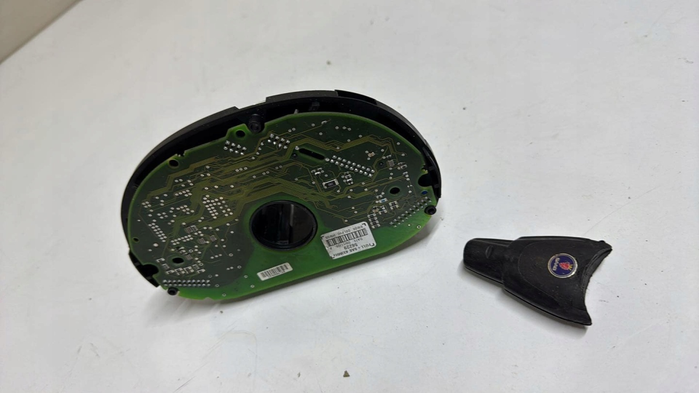 steering wheel levers and controls CIM saab 9-3 II + key 12761345 esp 2006