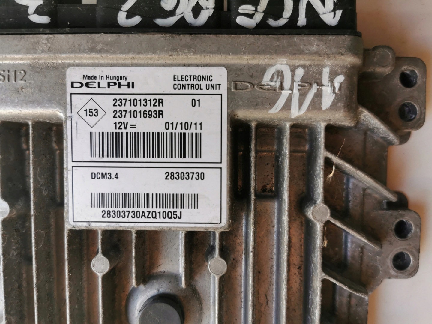 RENAULT ECU 237101312R 237101693R computer ORYGINA