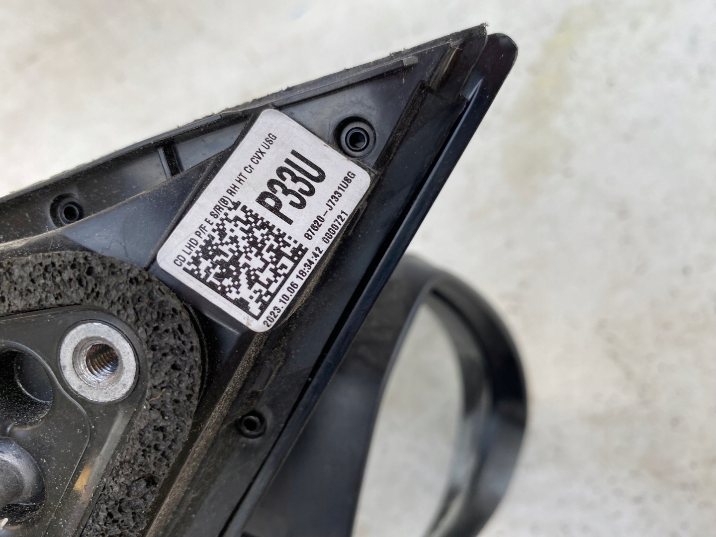 KIA CEED III 3 X CEED 19- mirror right 87620-J7331