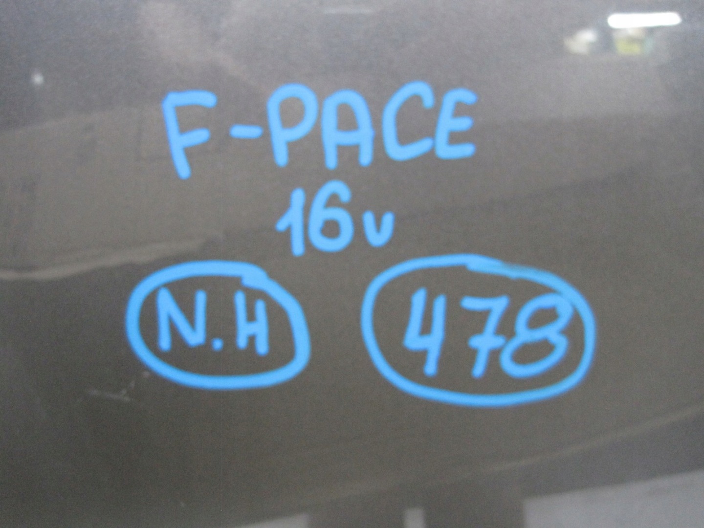 bonnet JAGUAR F PACE