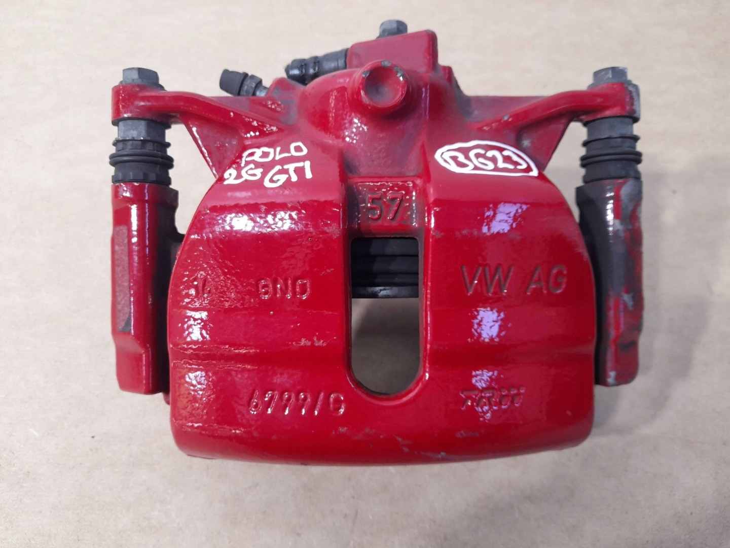 VW Polo VI 2G 2,0 GTI caliper brake front right 6799G (B623)