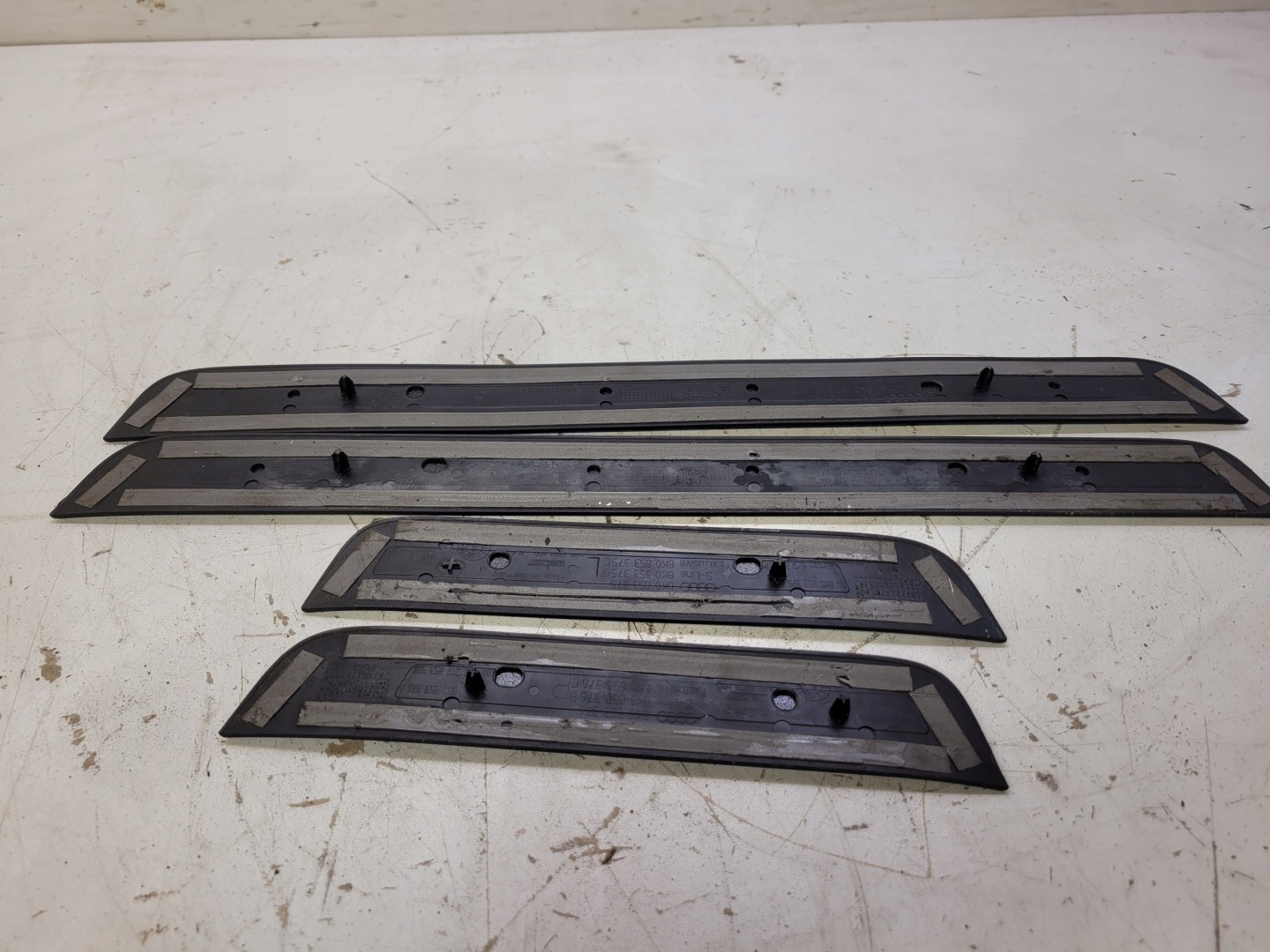 moulding mouldings threshold AUDI A4 B8 ALLROAD original