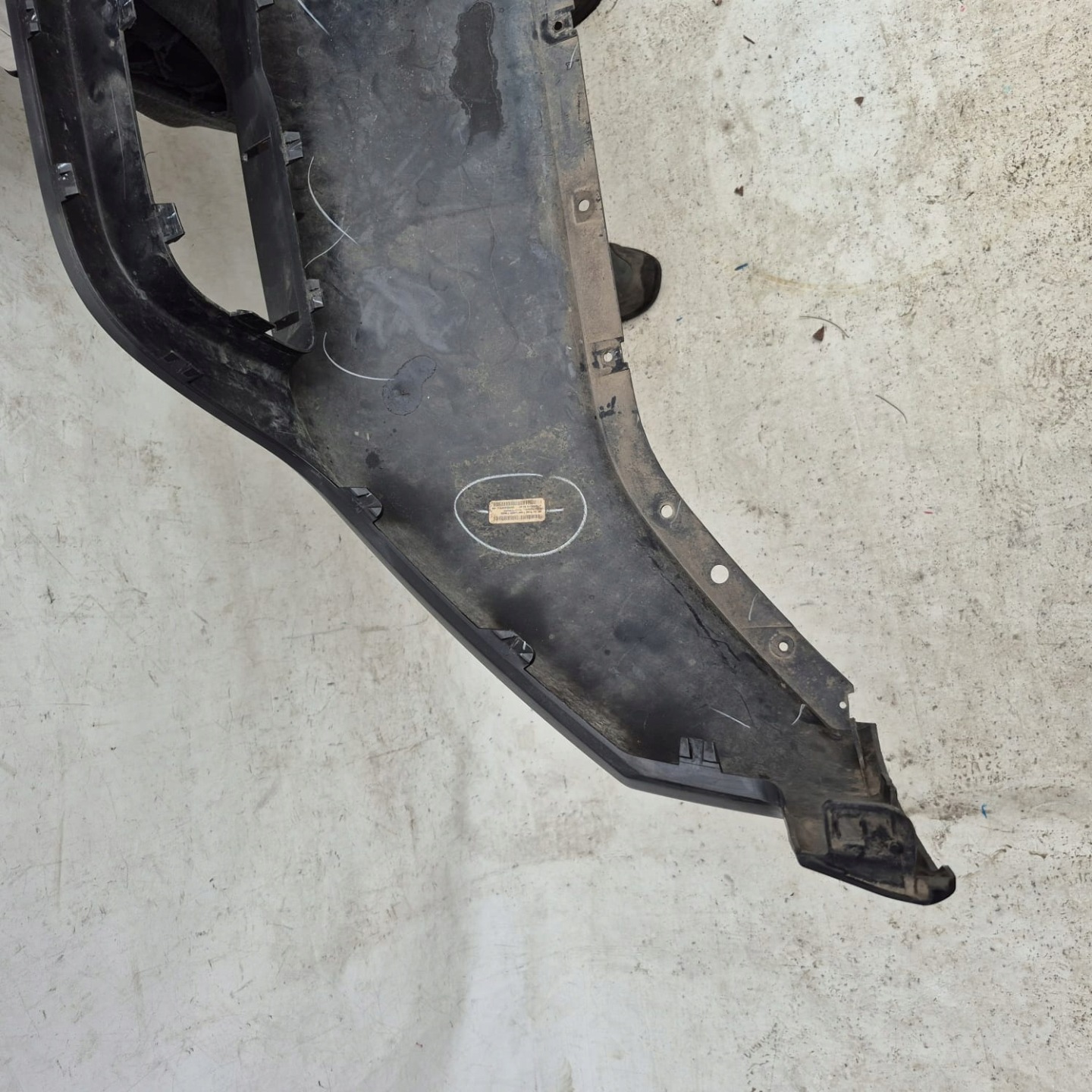 JEEP COMPASS II 2 16-20 doplněk SPOILER nárazníku předek předního