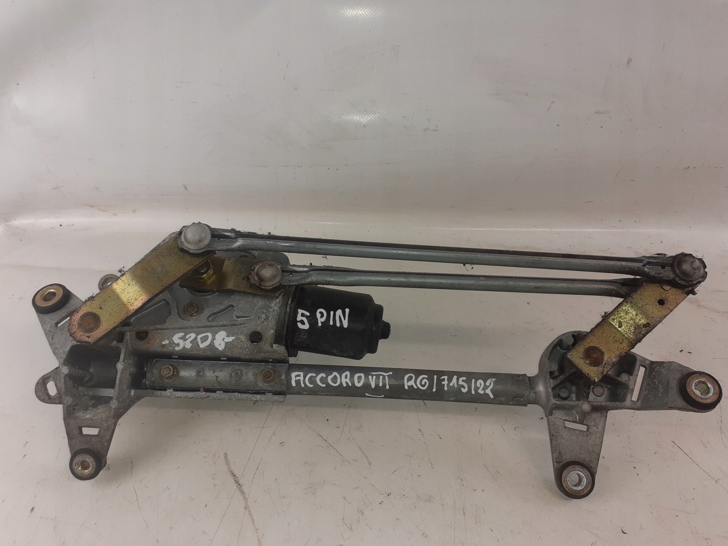 Honda Accord VII wiper mechanism front