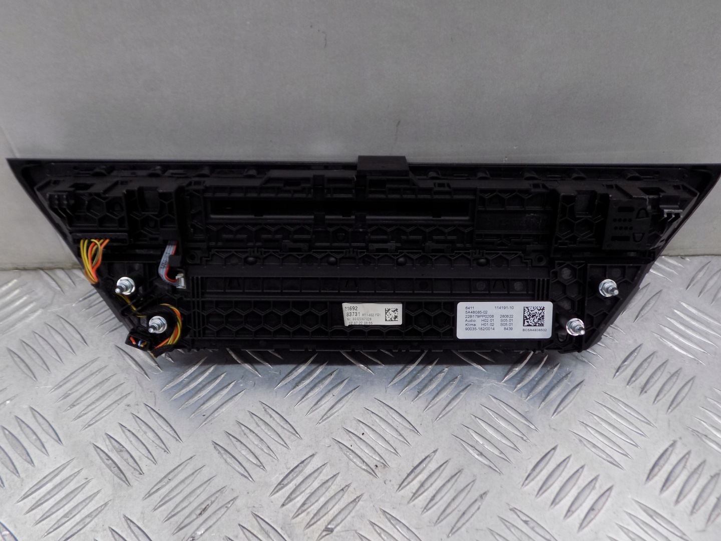 BMW G30 G31 UNITE COMMANDE CLIMA RADIO 5A48085