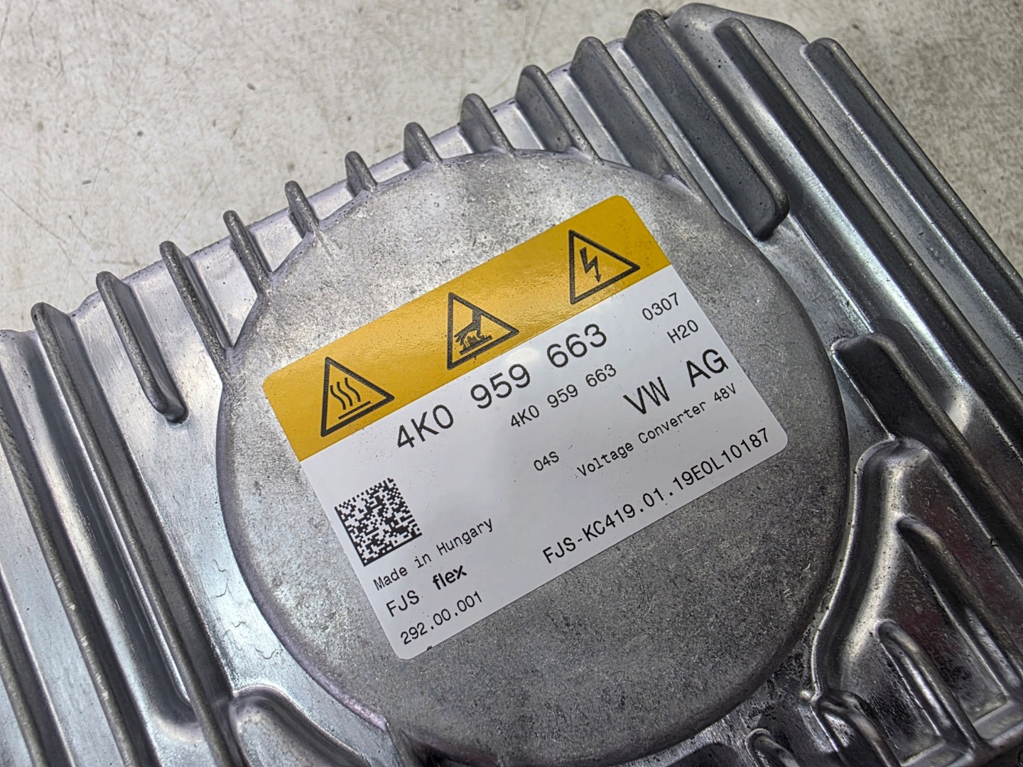 INWENTER Centralina di tensione AUDI A4 A5 A6 A7 A8 4K0959663