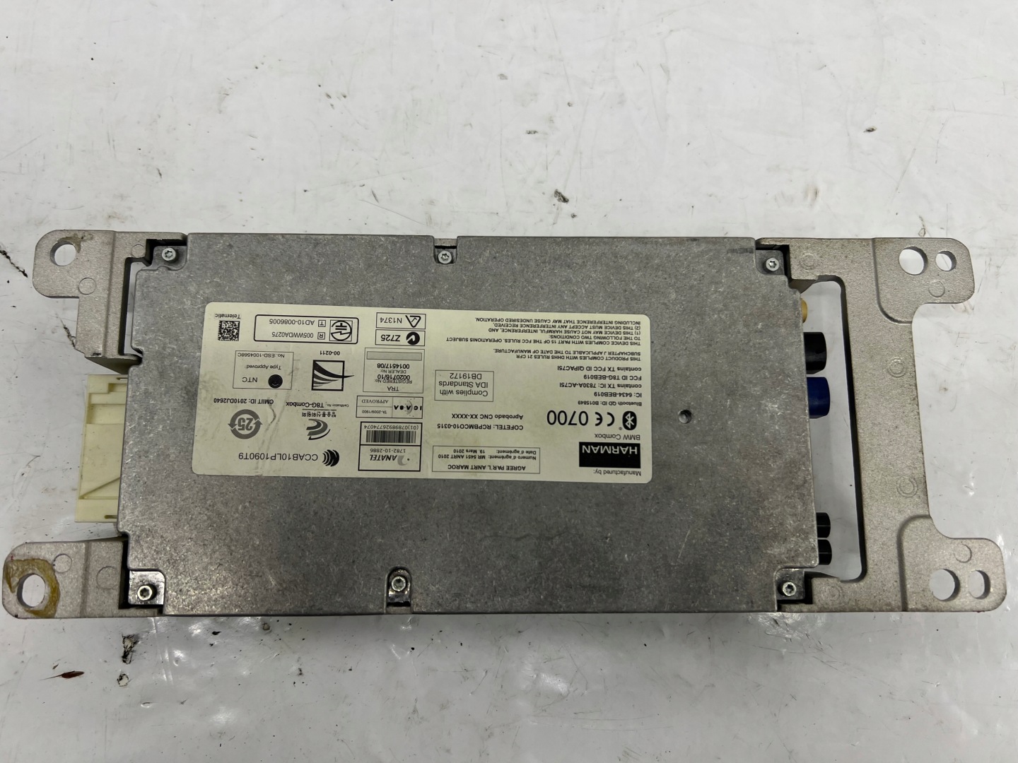 BMW F25 X3 F10 F11 module control unit BLUETOOTH COMBOX TELEMATIK 9244189