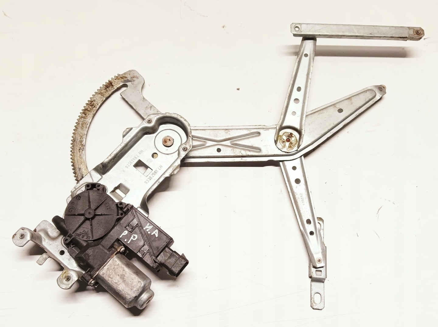 mechanism windows right front OPEL MERIVA A