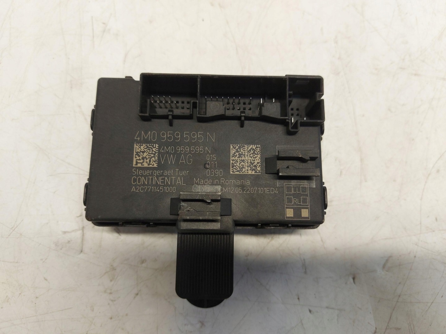 Audi Q7 II LIFT 4M0 module control unit door rear part rear 4m0959595n
