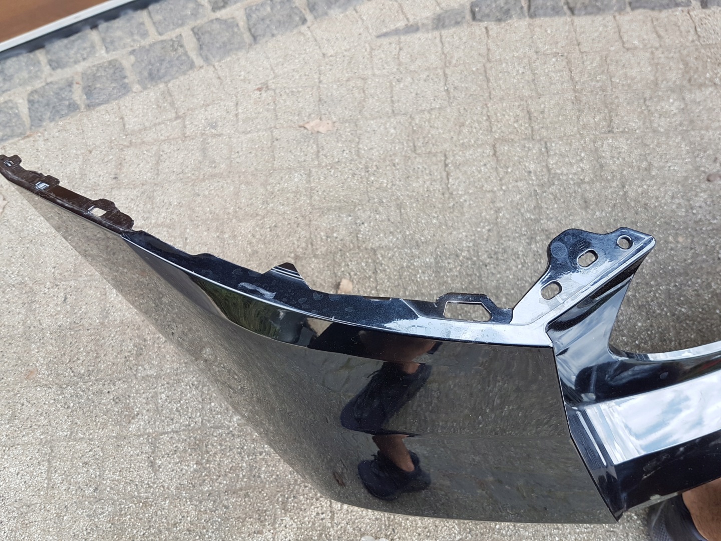 bumper rear rear part BMW X1 U11 m-packet