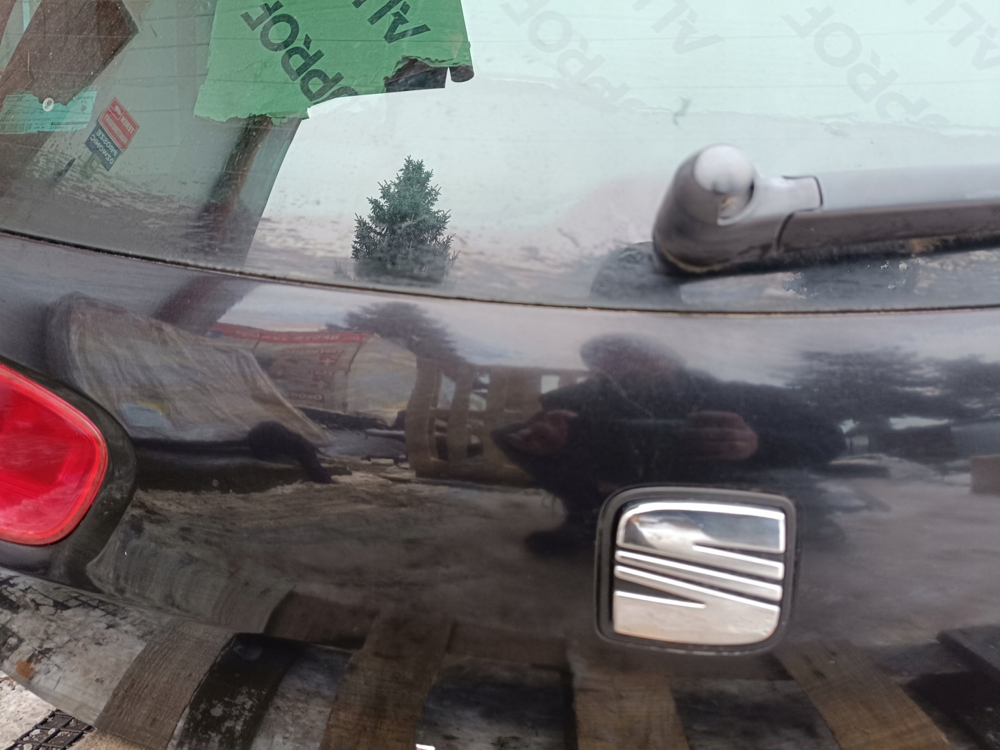 trunk door boot rear part z window seat leon 2 lc9z