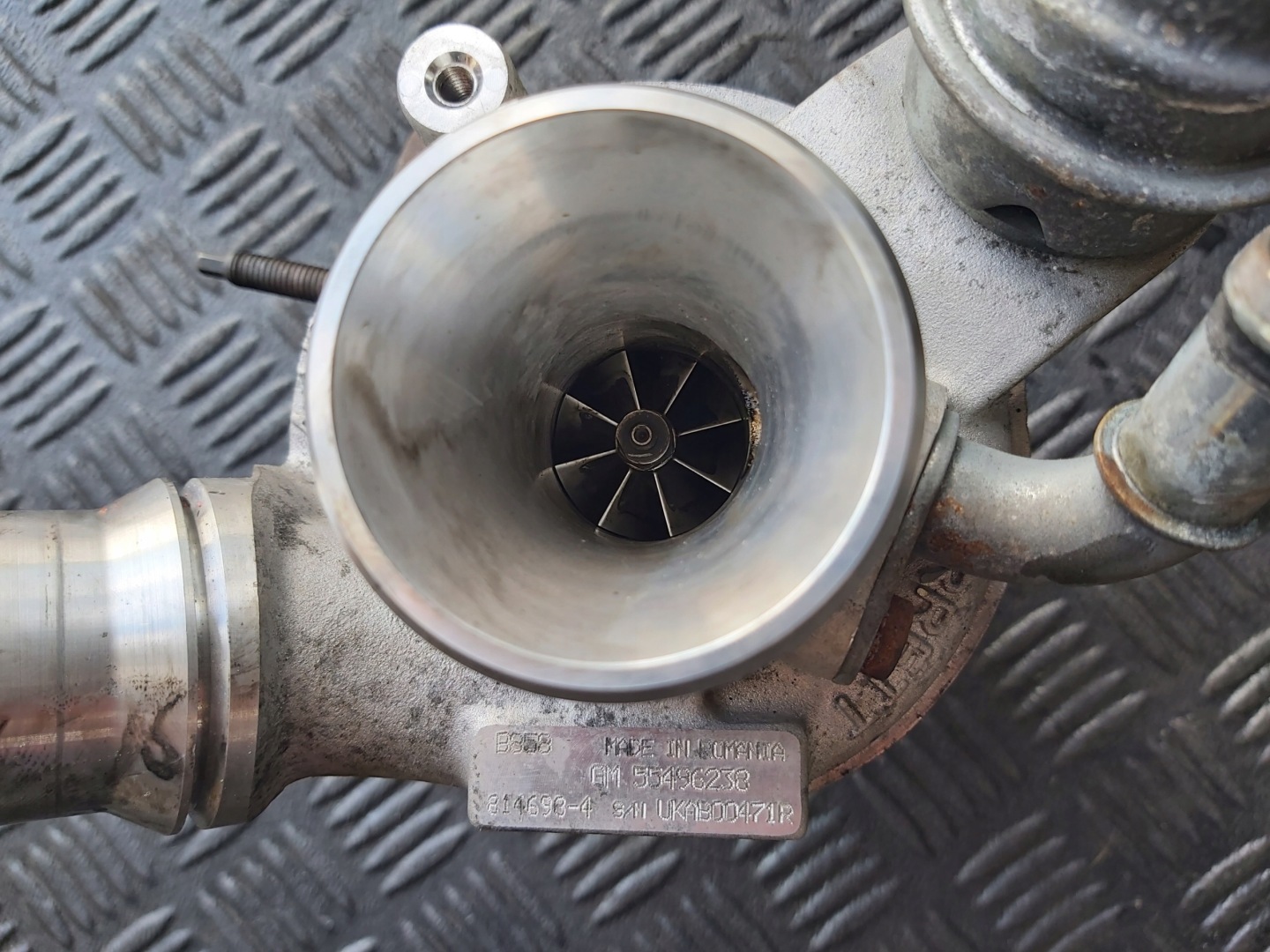 turbo OPEL INSIGNIA B 1.6 CDTI 55496238
