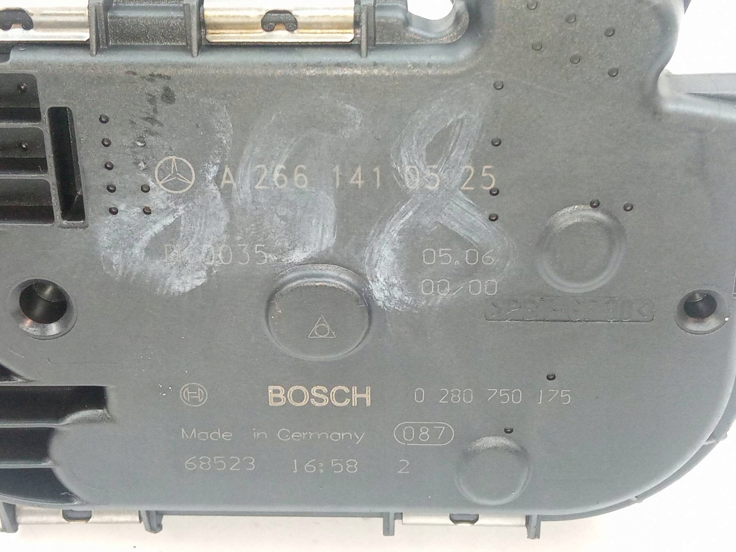Valvola a farfalla 0280750175 2.0 Mercedes-Benz B-klasa e (2005-2011) W245