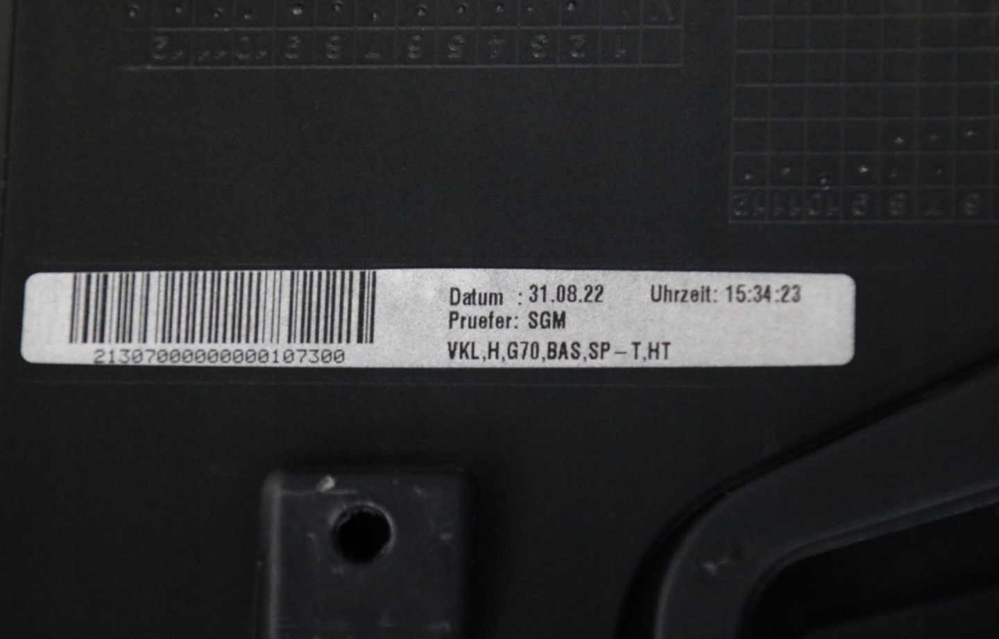 BMW 7 G70 Stoßstange heck hinten 6xPDC Farbe C55