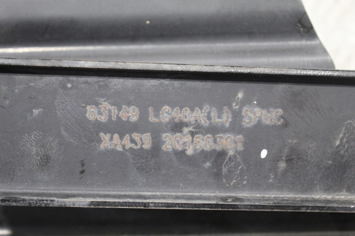 console wheels left NISSAN NT500 63149LC40A